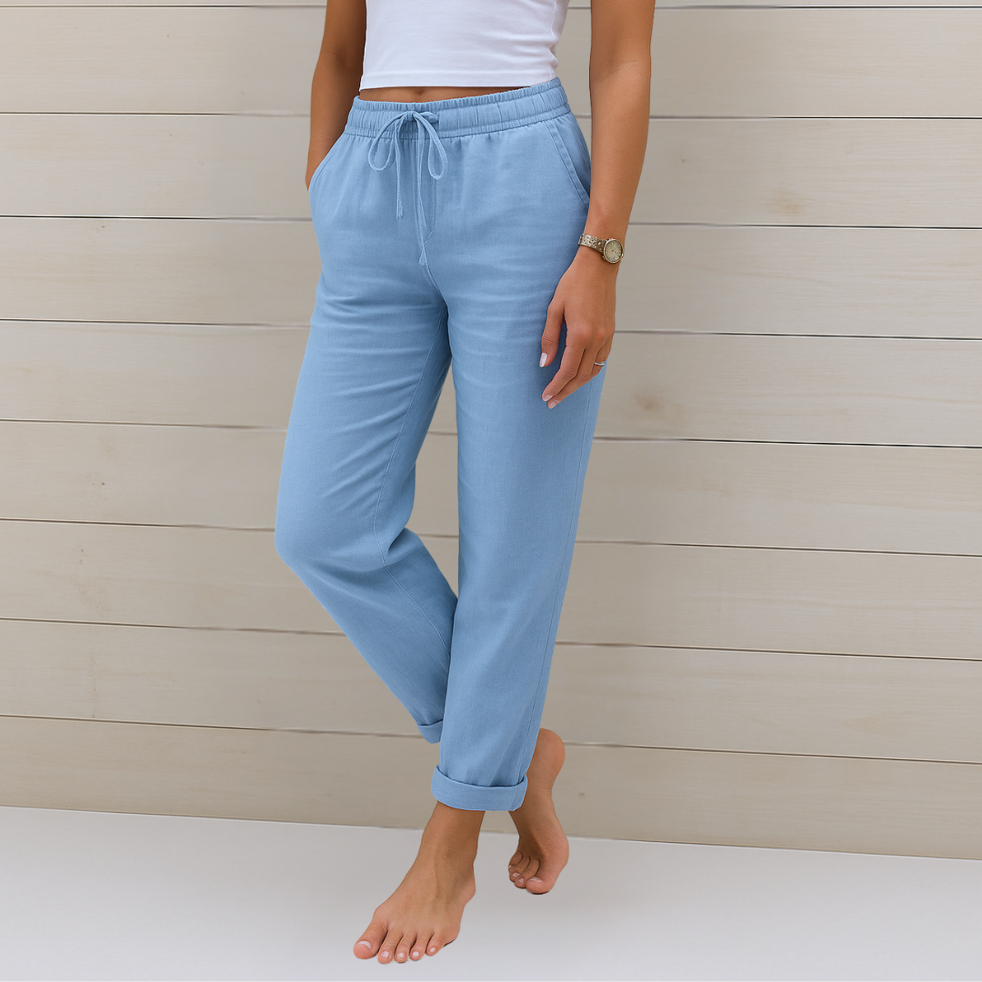 Pantalon en Lin Premium