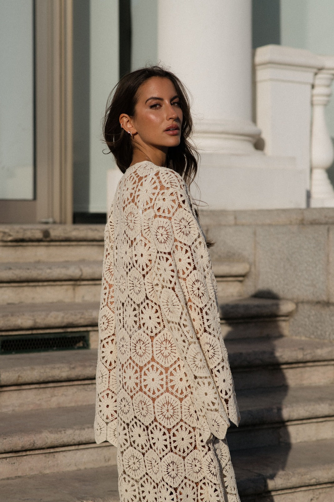 Robe Longue en Dentelle