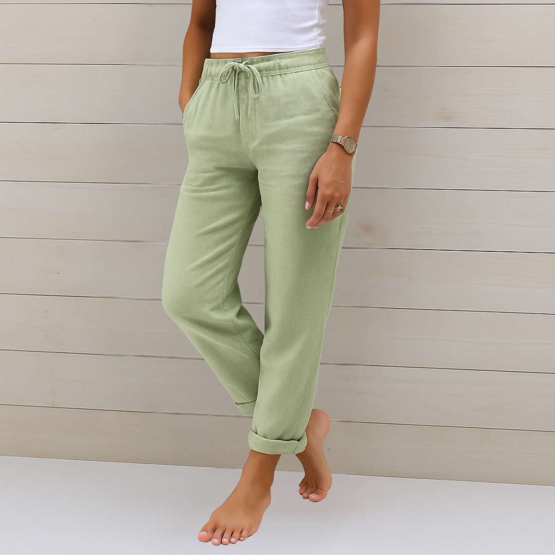 Pantalon en Lin Premium