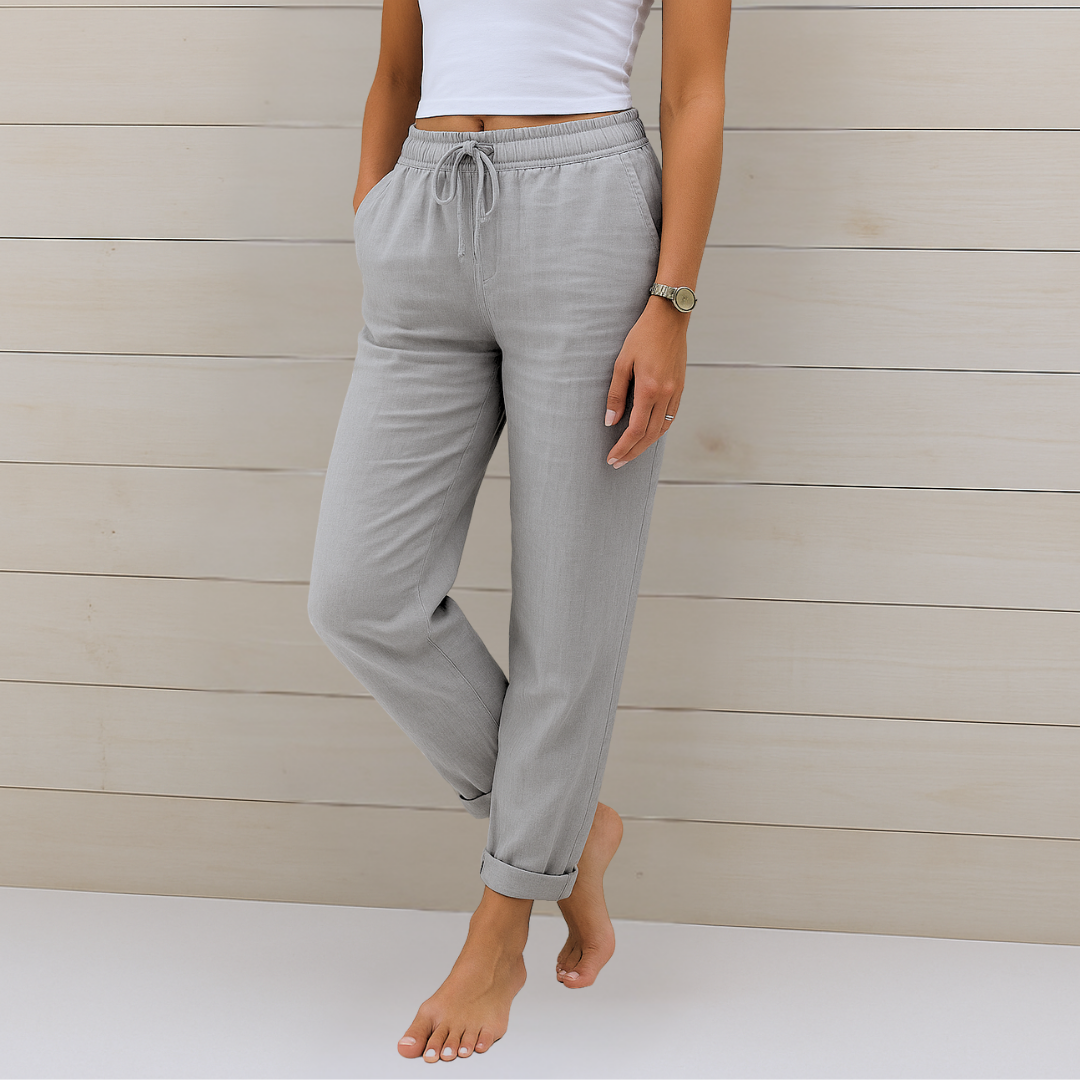 Pantalon en Lin Premium