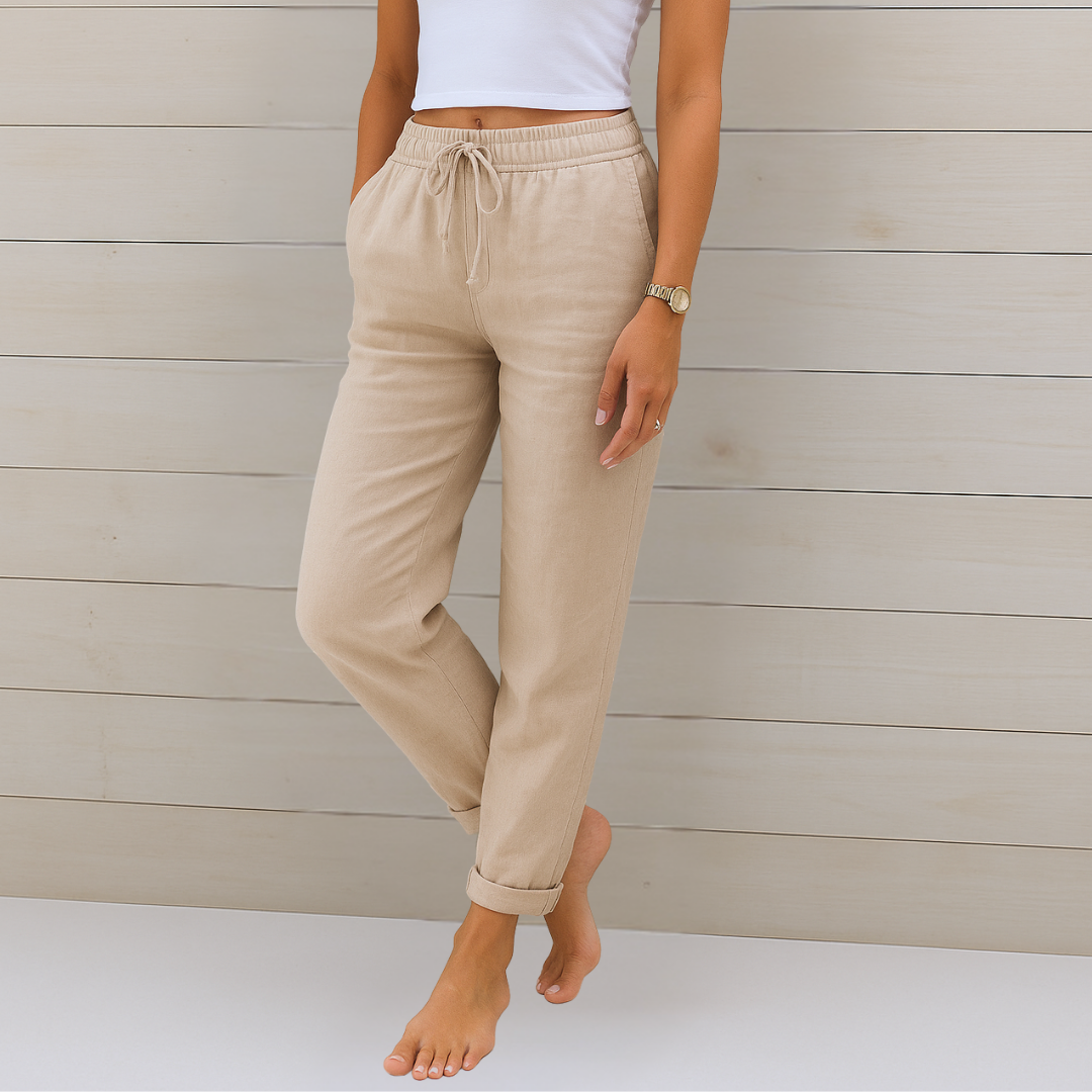 Pantalon en Lin Premium
