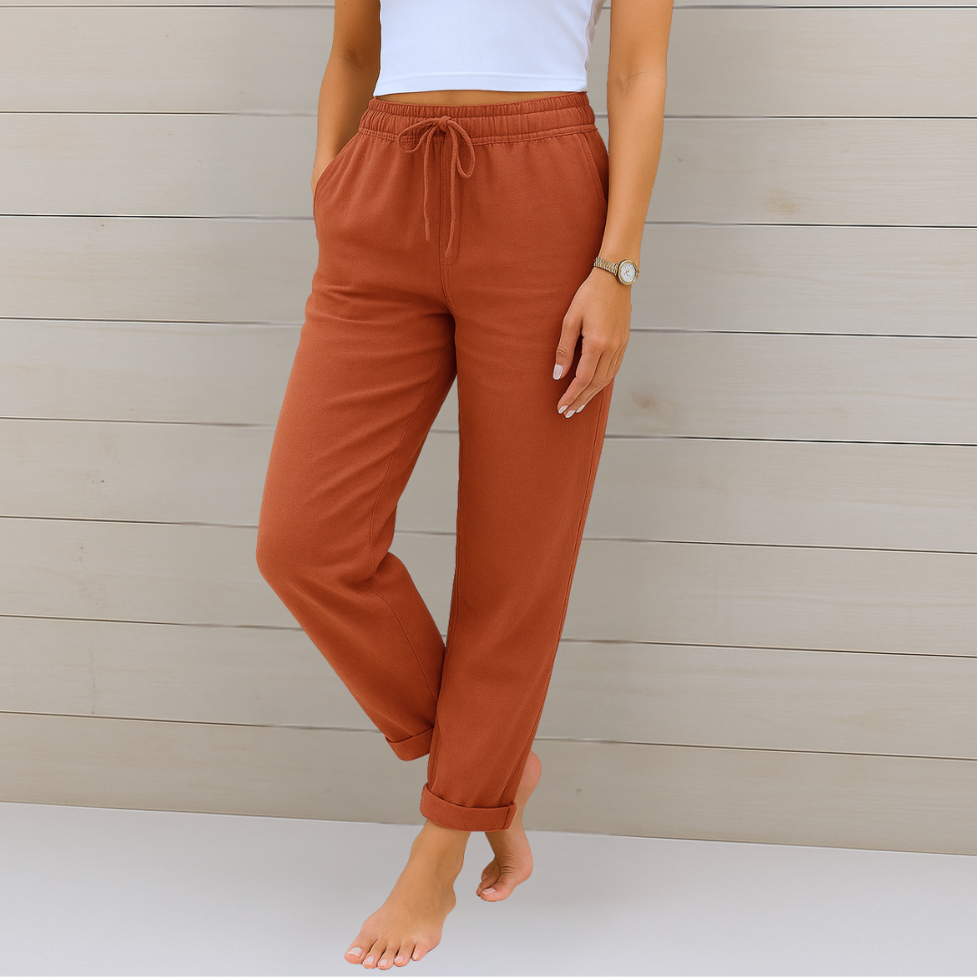 Pantalon en Lin Premium