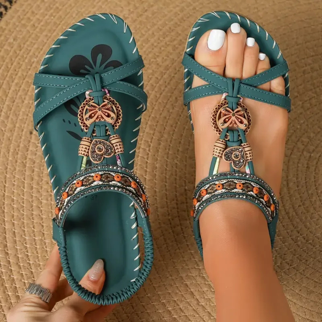 Sandales orthopédiques de style Ibiza