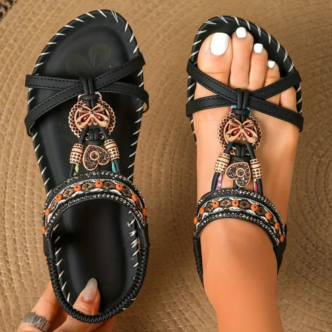 Sandales orthopédiques de style Ibiza