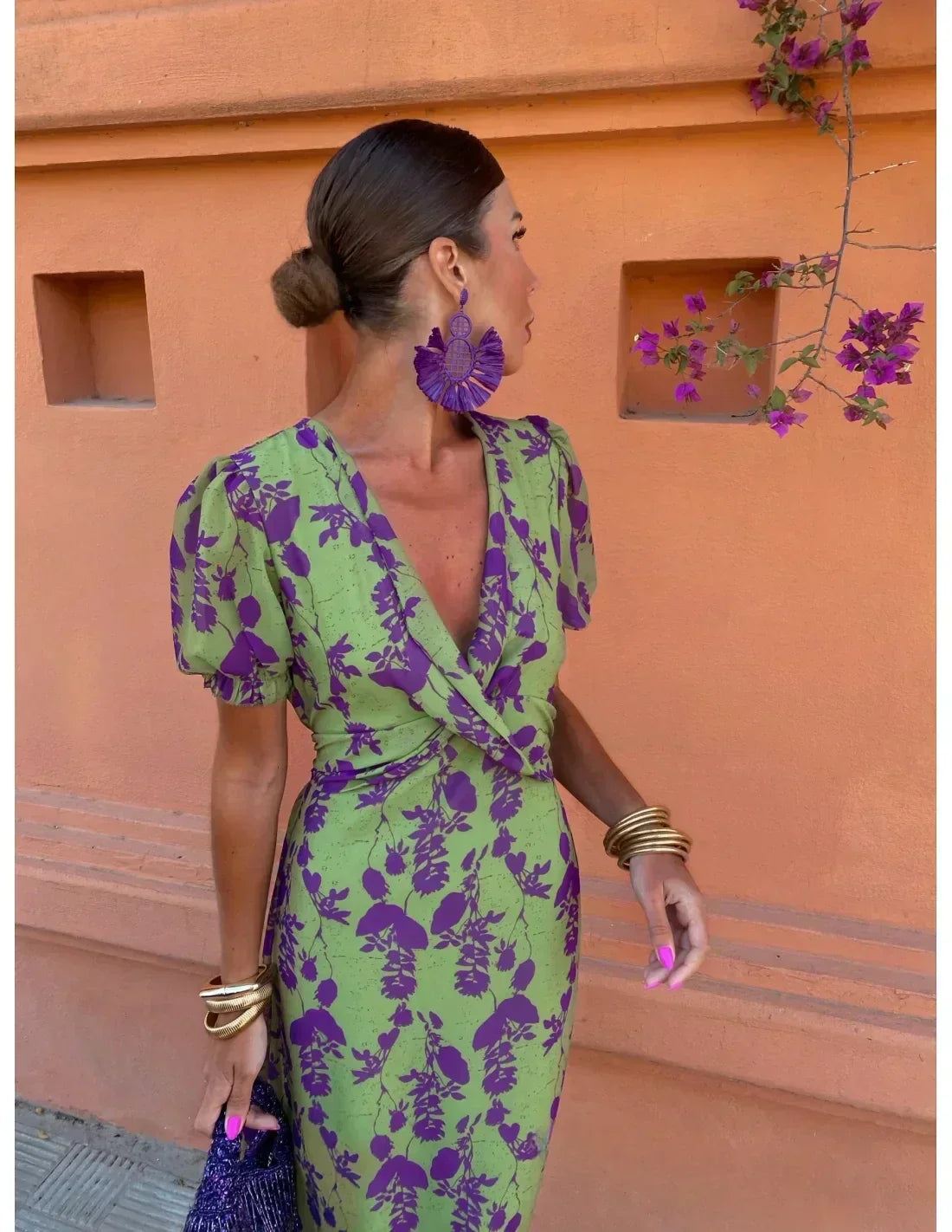 Robe d'été fluide et élégante
