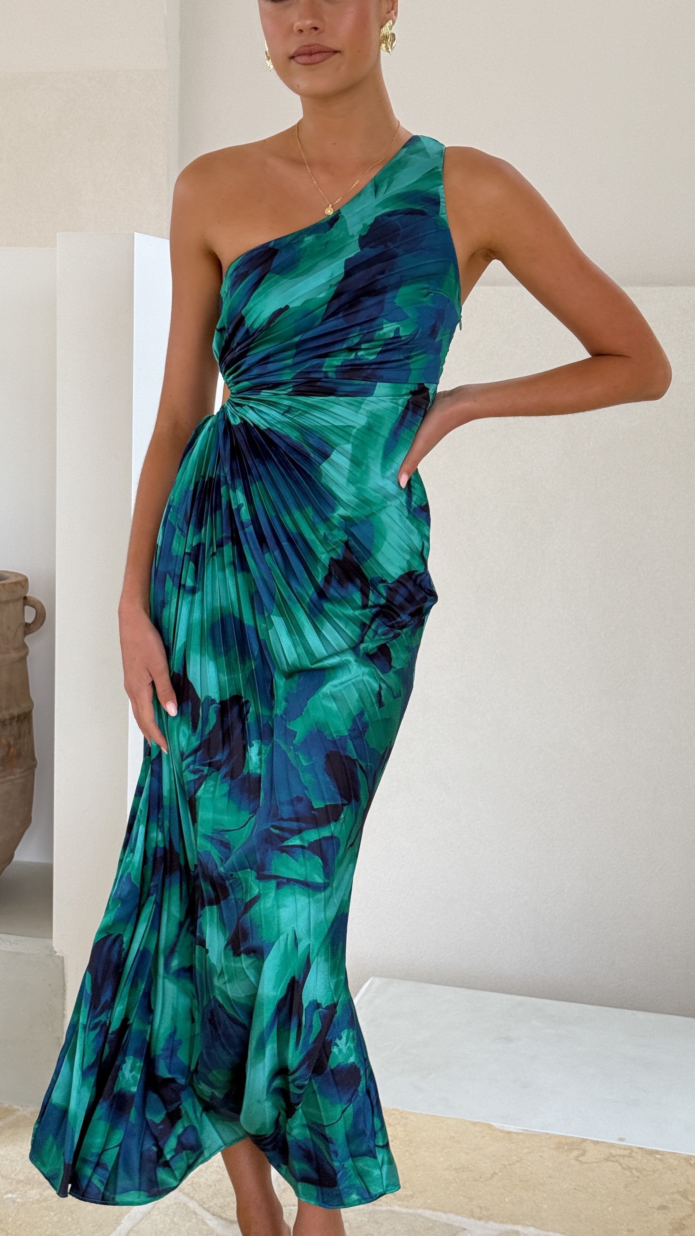 Sienna | Robe Maxi Élégante à Découpes