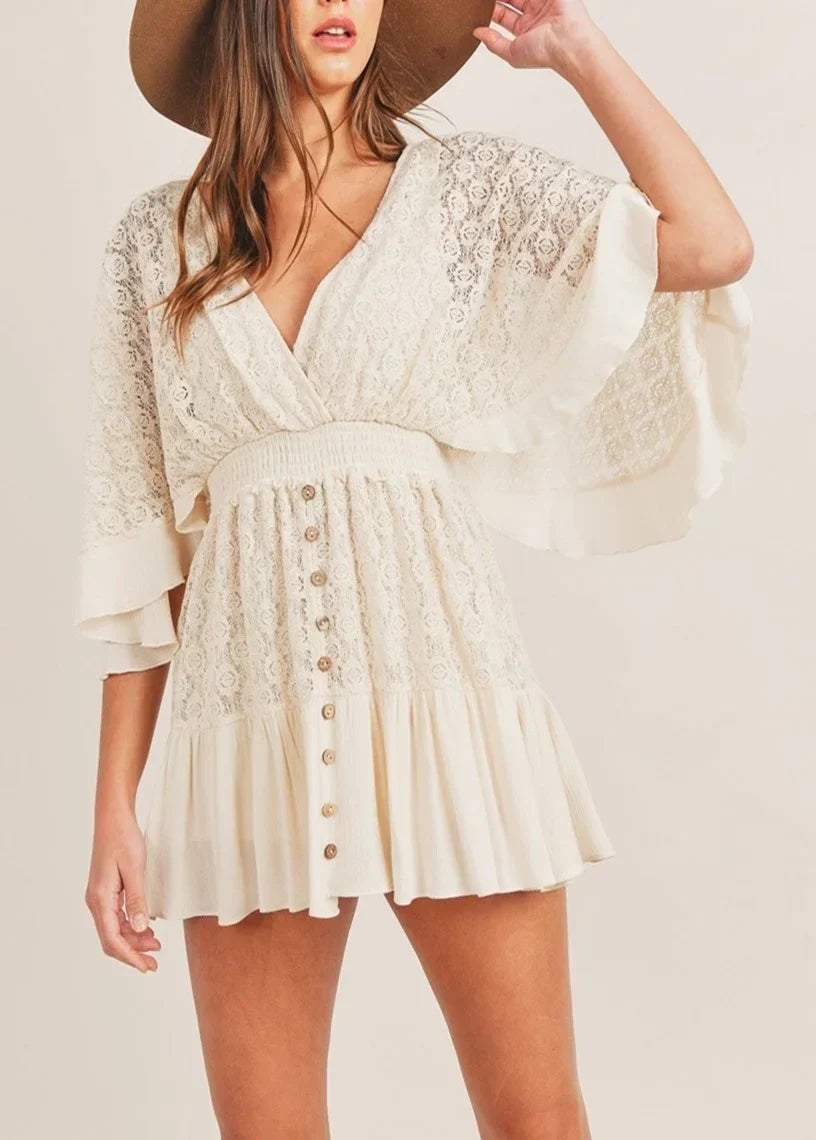 COMBISHORT EN DENTELLE